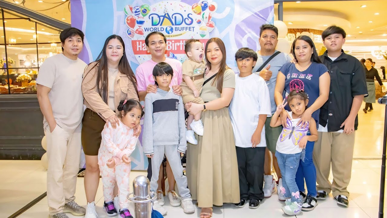 Minivlog | Part 2 Enzo 2nd 🦖 Birthday at Dad’s World Buffet 💕 #mamajeena