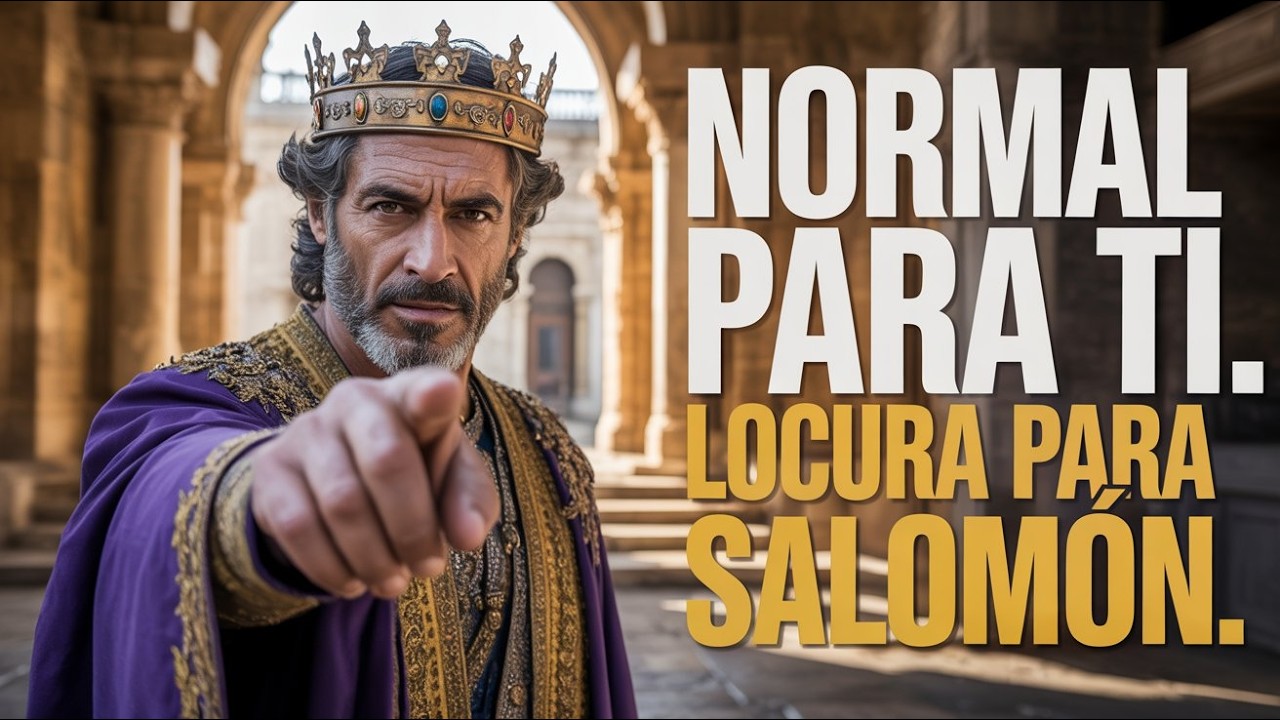 Lo Que Hoy Llamas Normal… Salomón Lo Llamó Locura