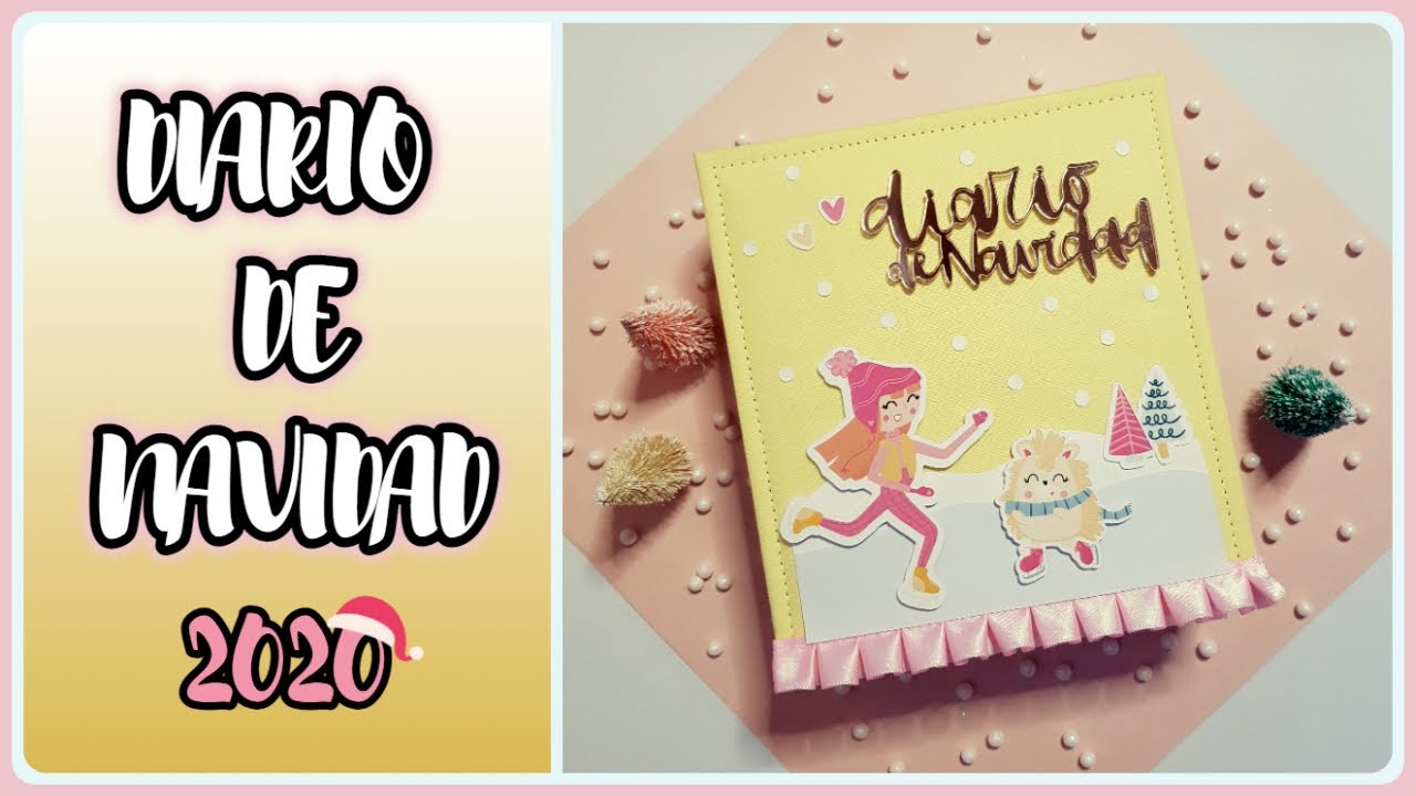 🎄DIARIO DE NAVIDAD 2020 | Álbum Vertical con Anillas Fijas | Tutorial Scrapbooking