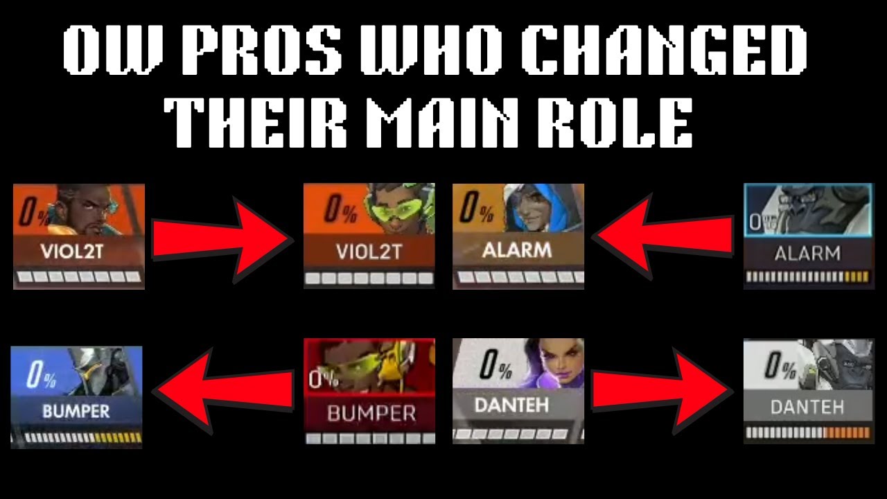 Overwatch Pros Who Swapped Their Main Role