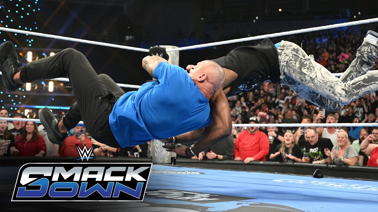 FULL SEGMENT: Elimination Chamber competitors get into wild melee: SmackDown, Feb. 27, 2026