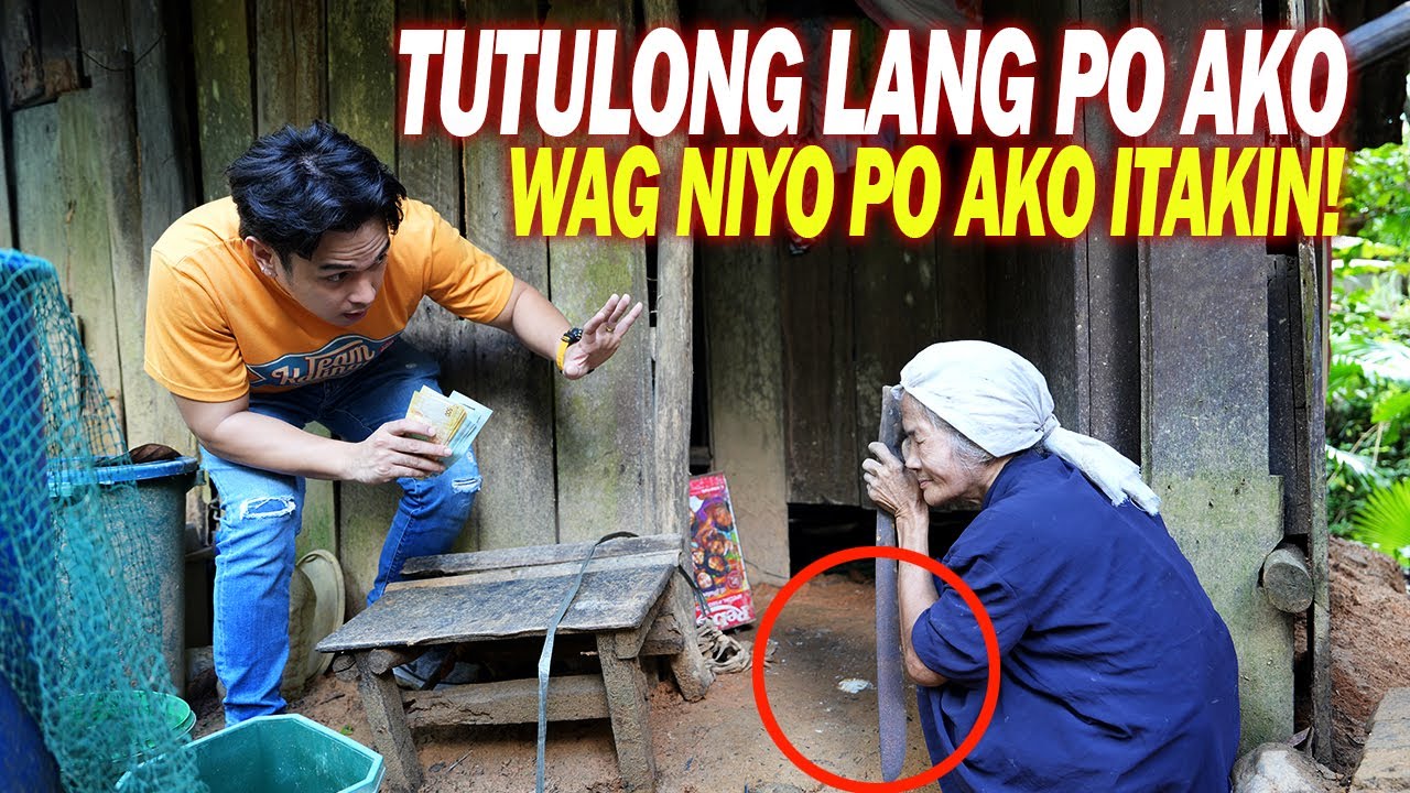 WAG NIYO PO AKO ITAKIN LOLA! GUSTO KO LANG TUMULONG
