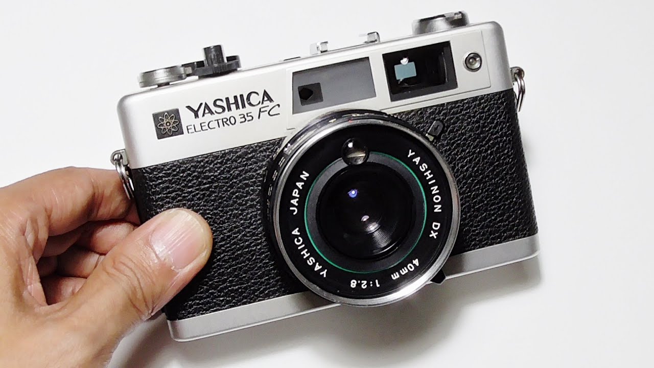 ヤシカ エレクトロ35FCの使い方 How to use YASHICA 1970s Rangefinder camera