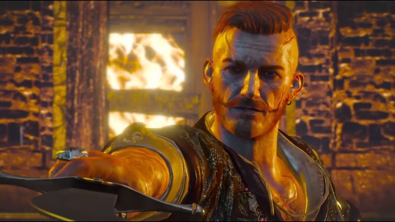Wiedźmin 3: Serca z kamienia - Geralt vs Olgierd