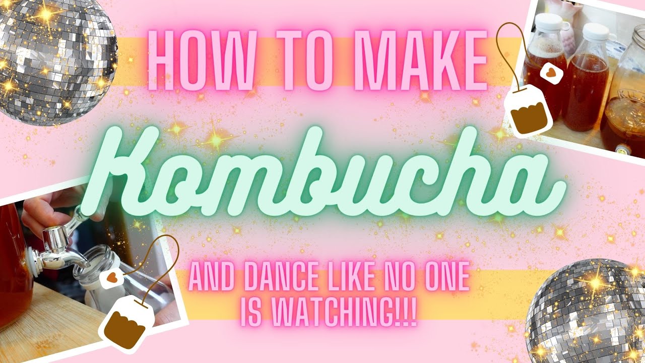 How to make Kombucha for beginners - Easy fermented tea | Alton or Bust | Louie Young Vlogs