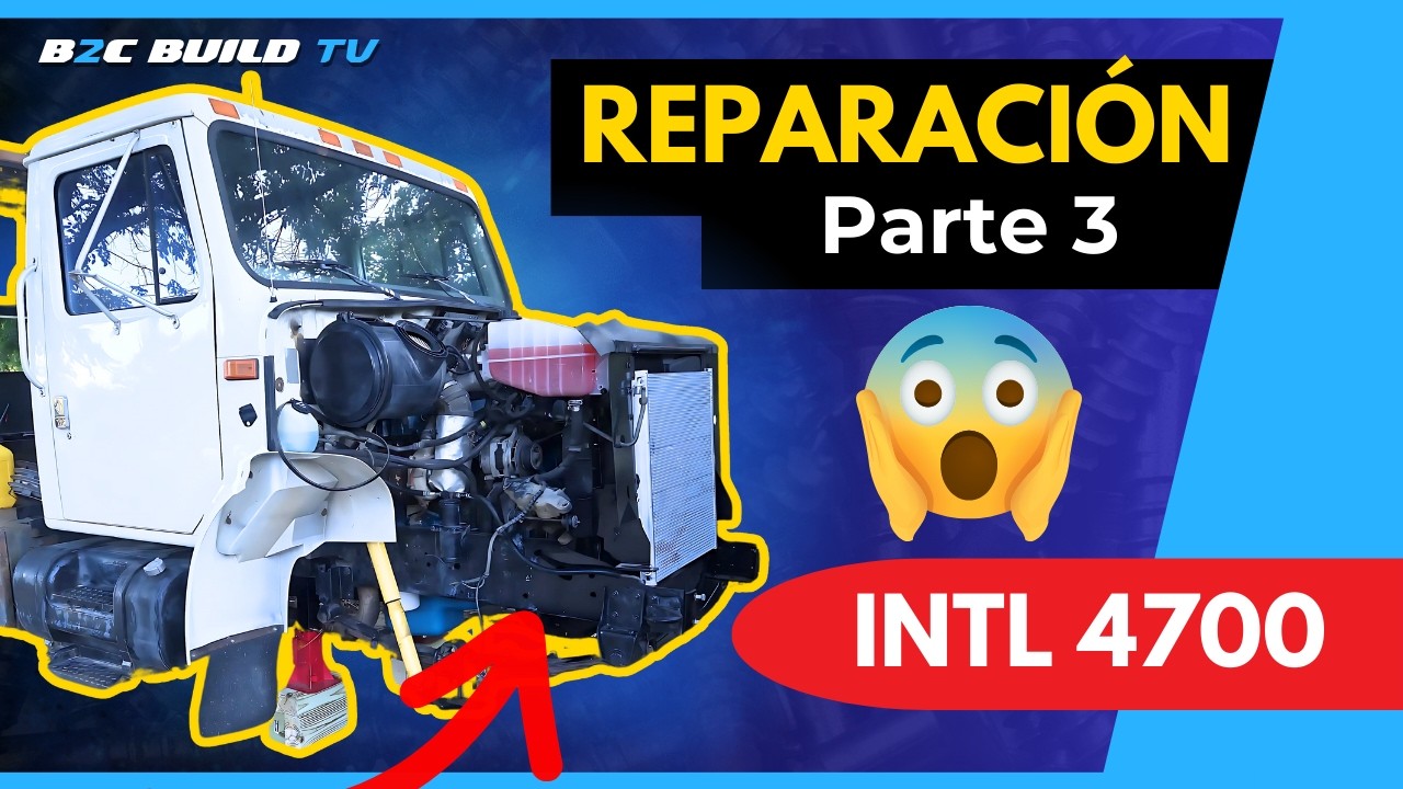 Restauracion del International 4700 DT466E | Part 3 | Prendera?