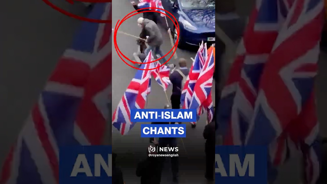 Tensions erupt in Manchester as Britain First march sparks anti-Muslim chants and clashes