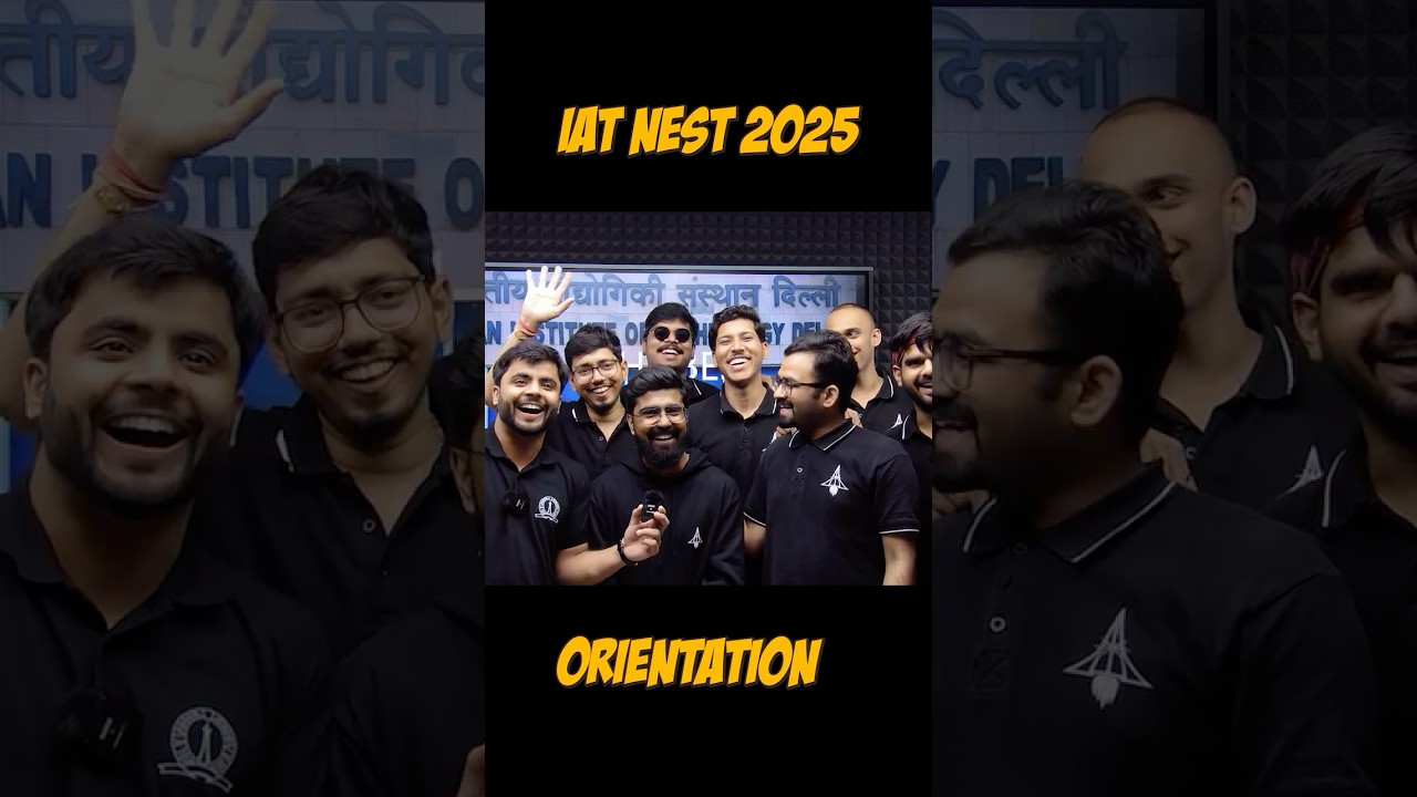 IAT & NEST 2025 Crash Course Orientation 🔥 | Must Watch