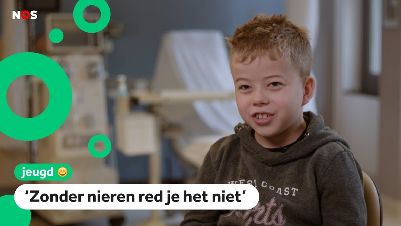 Bram heeft geen nieren en wacht op een nieuwe