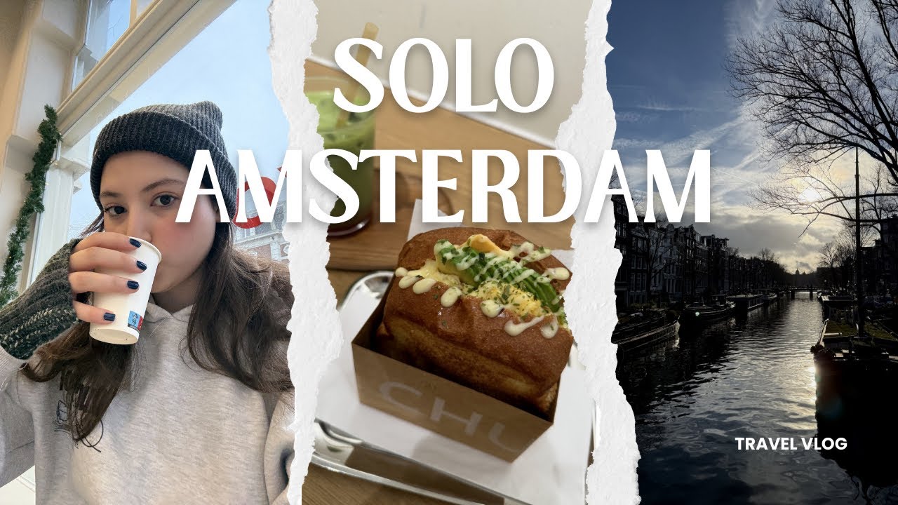 PAYLAŞTIĞIM EN İYİ AMSTERDAM VIDEOSU | viral tatları deniyoruz 🍯🍠🥞