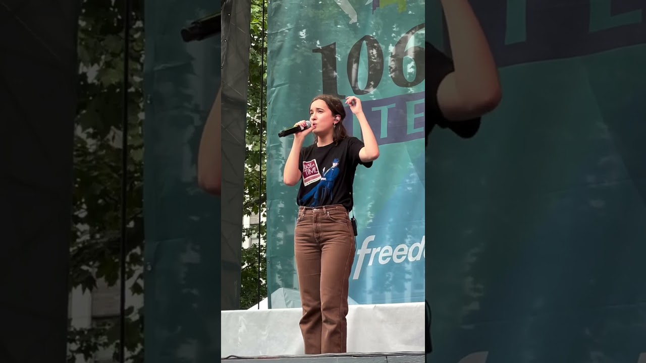 GRACIE LAWRENCE - Who's Sorry Now (At Broadway, Byant Park, New York, 17 July 2025