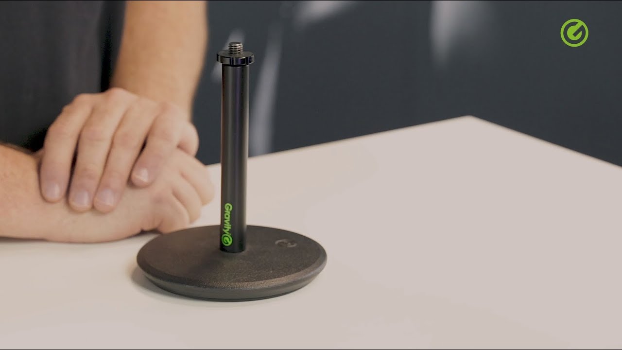 Gravity MS T 01 B -Table-Top Microphone Stand