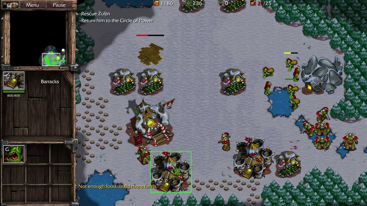 Warcraft 2 - Orc - 2: Raid at Hillsbrad (Daife Insane)