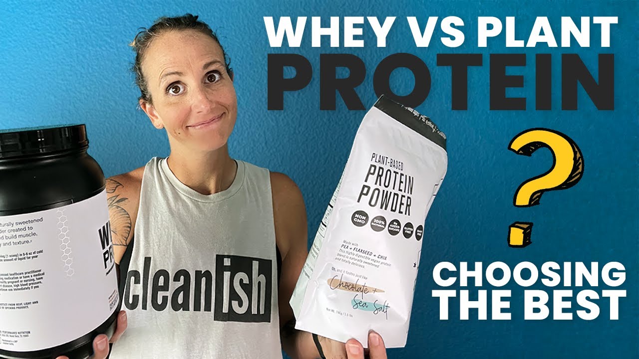 The Best Protein Powder For Beginners (Whey Vs. Plant Protein)