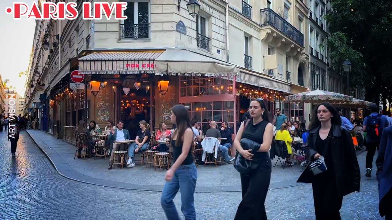 [🇫🇷PARIS WALK LIVE] Bonjour Paris Happy Friday Marais walk Live Streaming 07/JUNE/2024