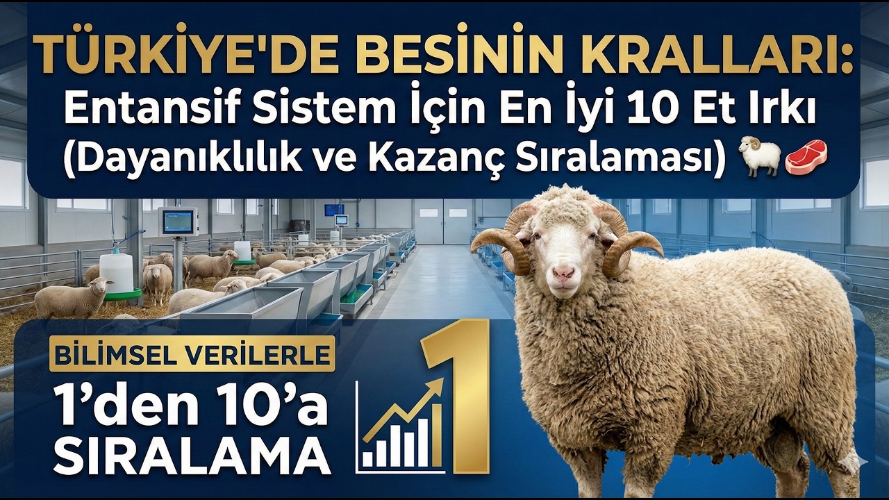 Karacabey Merinosu mu, Ile de France mı? Türkiye Şartlarında En Hızlı Kilo Alan 10 Irkı Sıraladık!