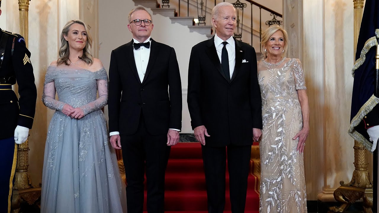 Australian Prime Minister Anthony Albanese arrives at White House for state dinner