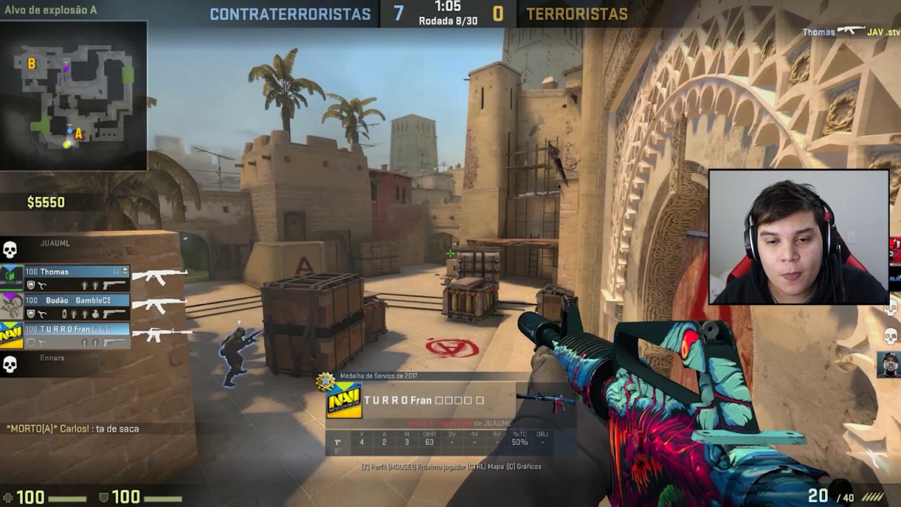 CSGO: COMPETITIVO - QUE PARTIDA FOI ESSA ? - ‹ JUAUM ›