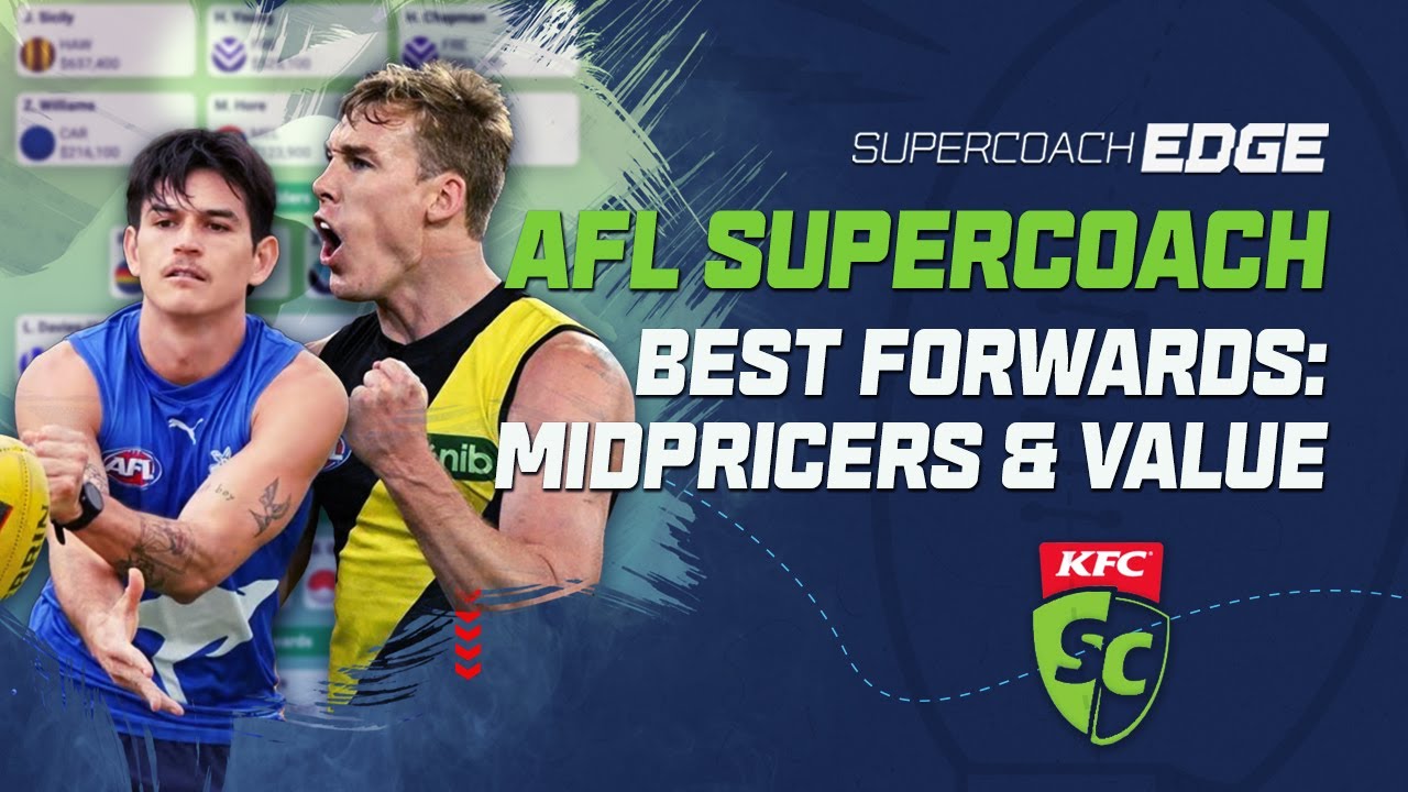 AFL SuperCoach 2024 | Top Forwards: Midpricers & Value