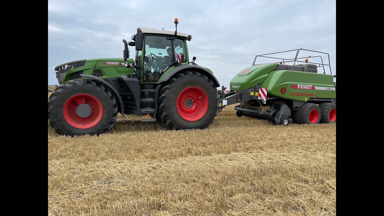 Fendt 1290 N XD Balers & Fendt 939 Vario