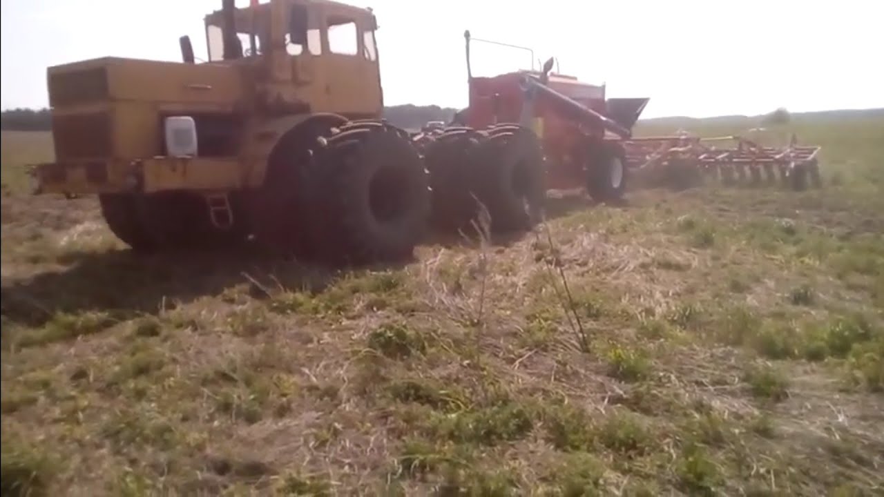 No-Till, Башкортостан, переходим на No-Till. К-700 + Agrator ancer 9800 (параллелограмм)