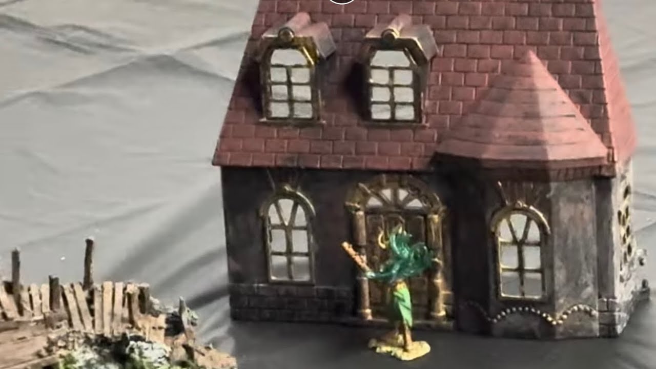 From Toy to Terrain: Cheap Dungeon’s and Dragons Painting Hack Dollar Tree House 