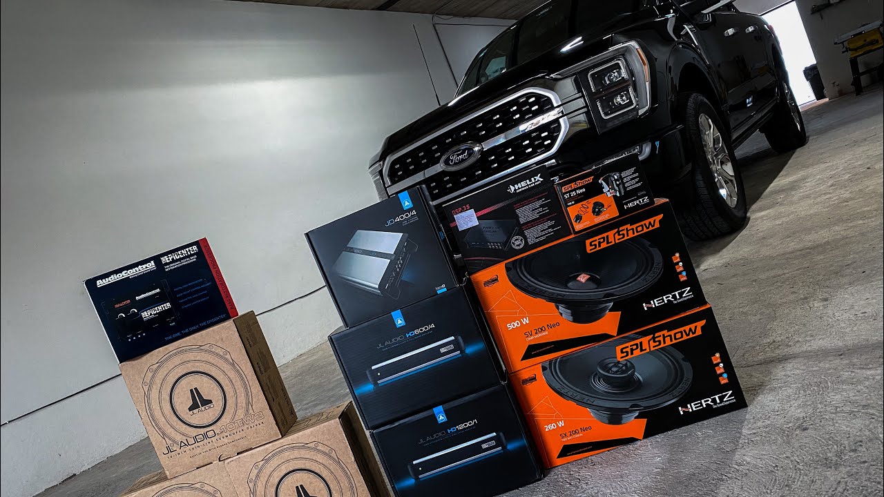 Ford Platinum 2023 Sistema de Audio Monstruoso