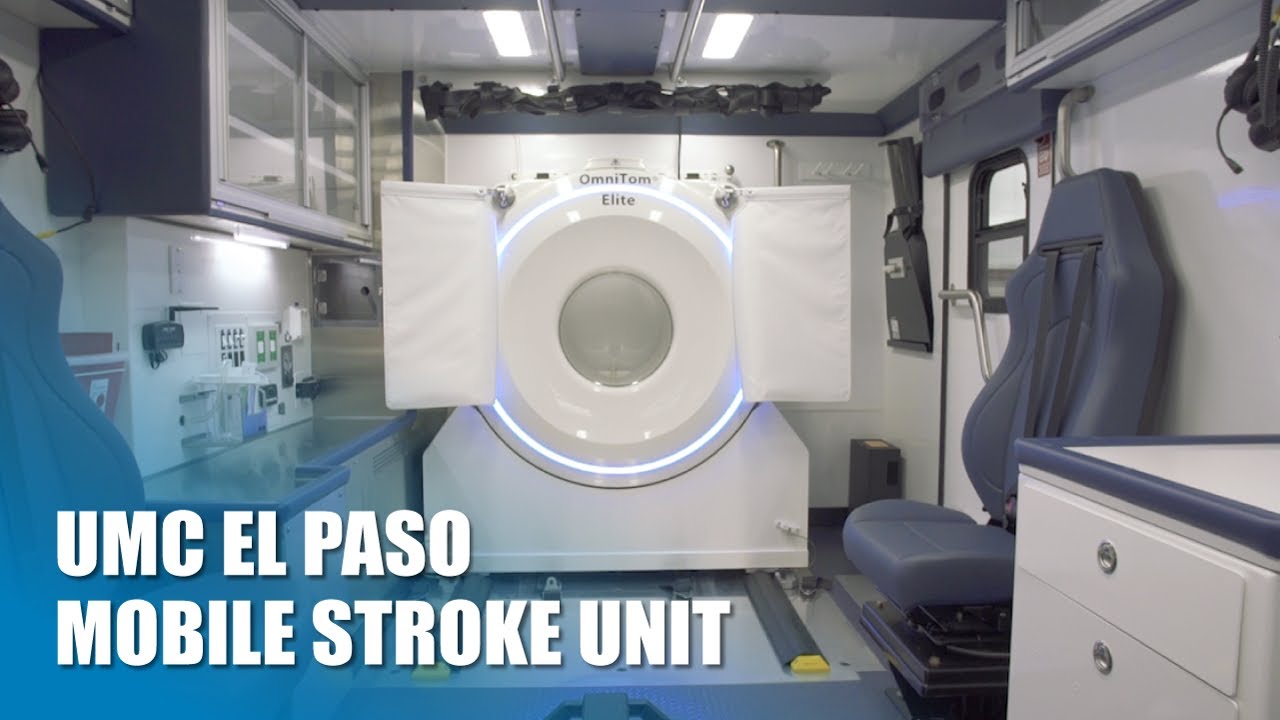 Frazer Unit Tour with the NEW UMC El Paso Mobile Stroke Unit!
