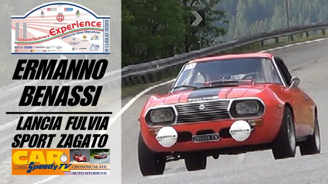 Cesana-Sestriere Experience 2023 || Ermanno Benassi || Lancia Fulvia Sport Zagato