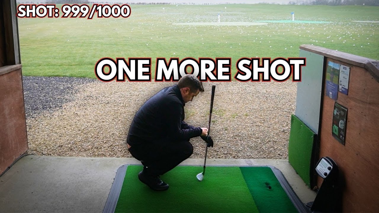 I Hit 1000 Golf Balls In One Session!