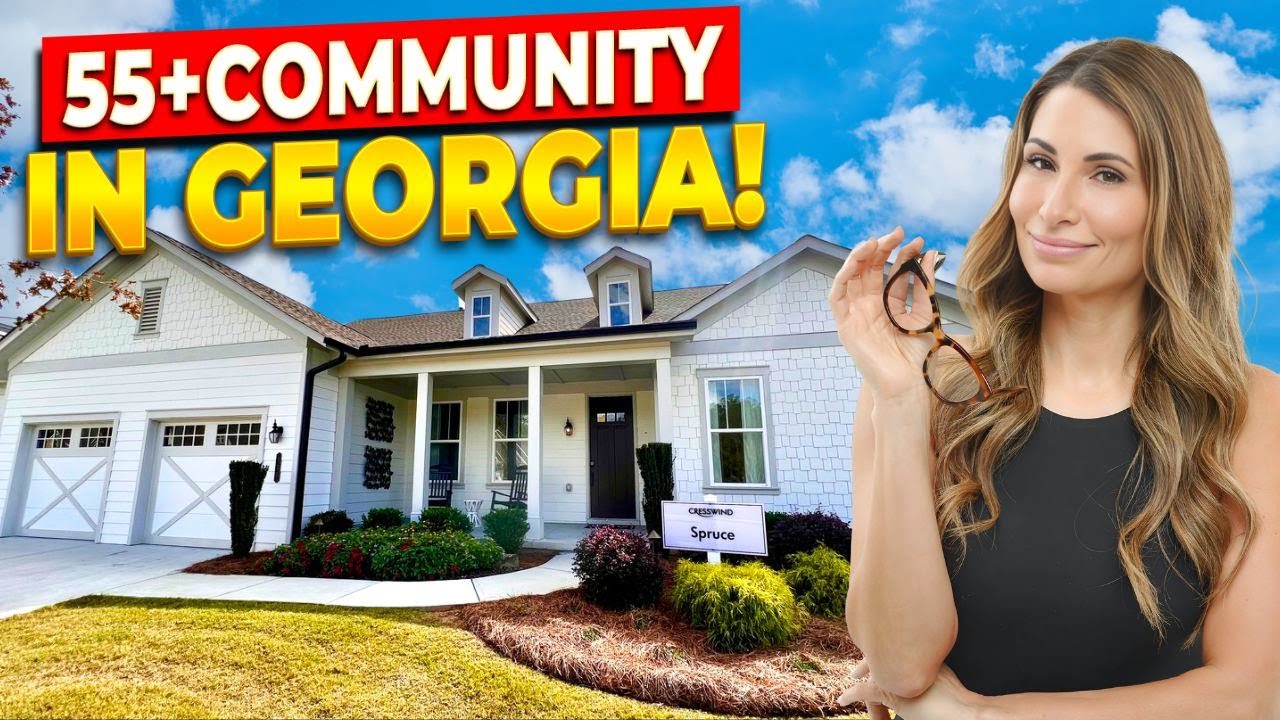 Inside Atlanta’s Best 55+ New Construction Homes | Lake Living & Luxury Lifestyle