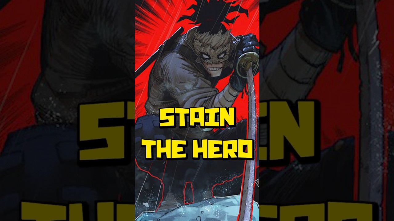 Stain Dies to Save All Might from All for One