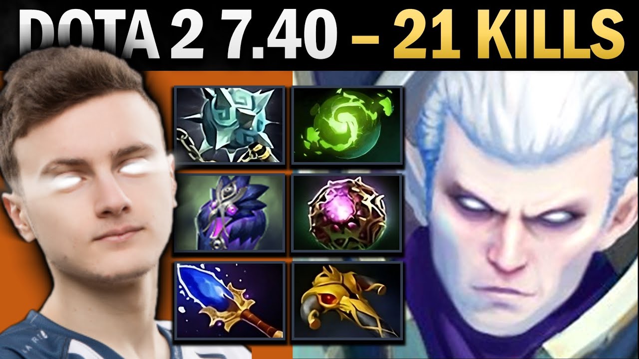 Invoker Pro MID with Idol and 21 Kills - Dota 7.41