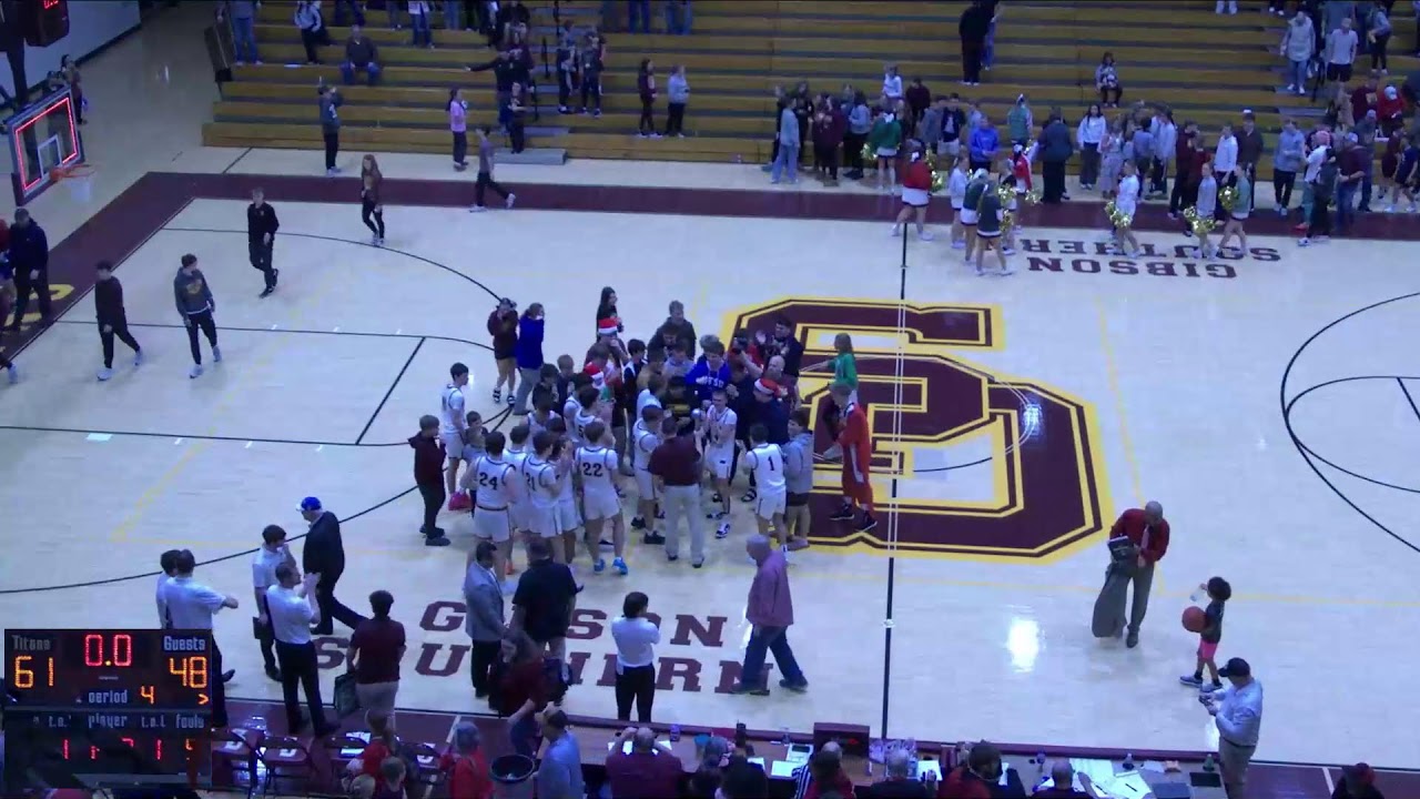 Gibson Southern High School vs Princeton Community High School Mens Varsity Basketball
