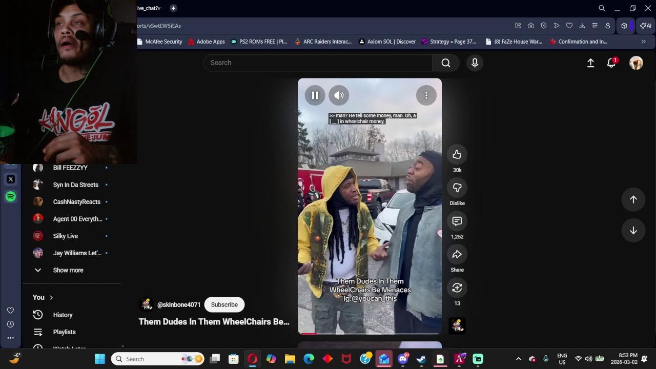 The payhomage stream