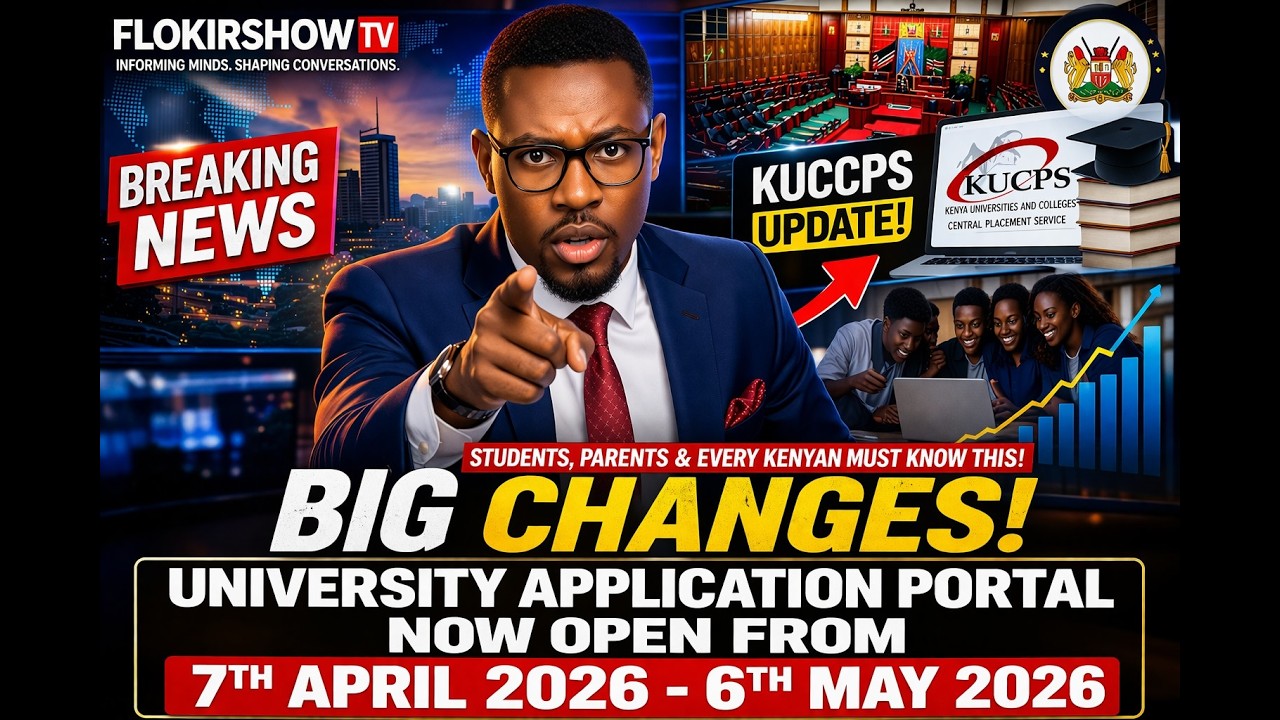 🚨 Портал KUCCPS открыт! | Подробное объяснение процесса поступления в университет в 2026 году