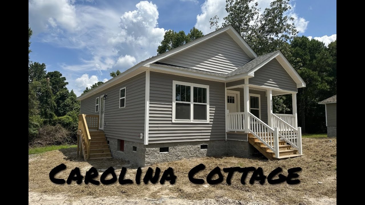 ULTIMATE Two Bedroom Cottage! Floor Plan: Carolina Cottage. Built in Shallotte, NC.