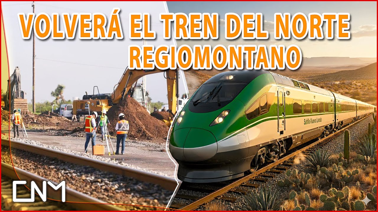 Tren del Golfo de México comienza su construcción, Tramo Saltillo-Nuevo Laredo, Tren regiomontano