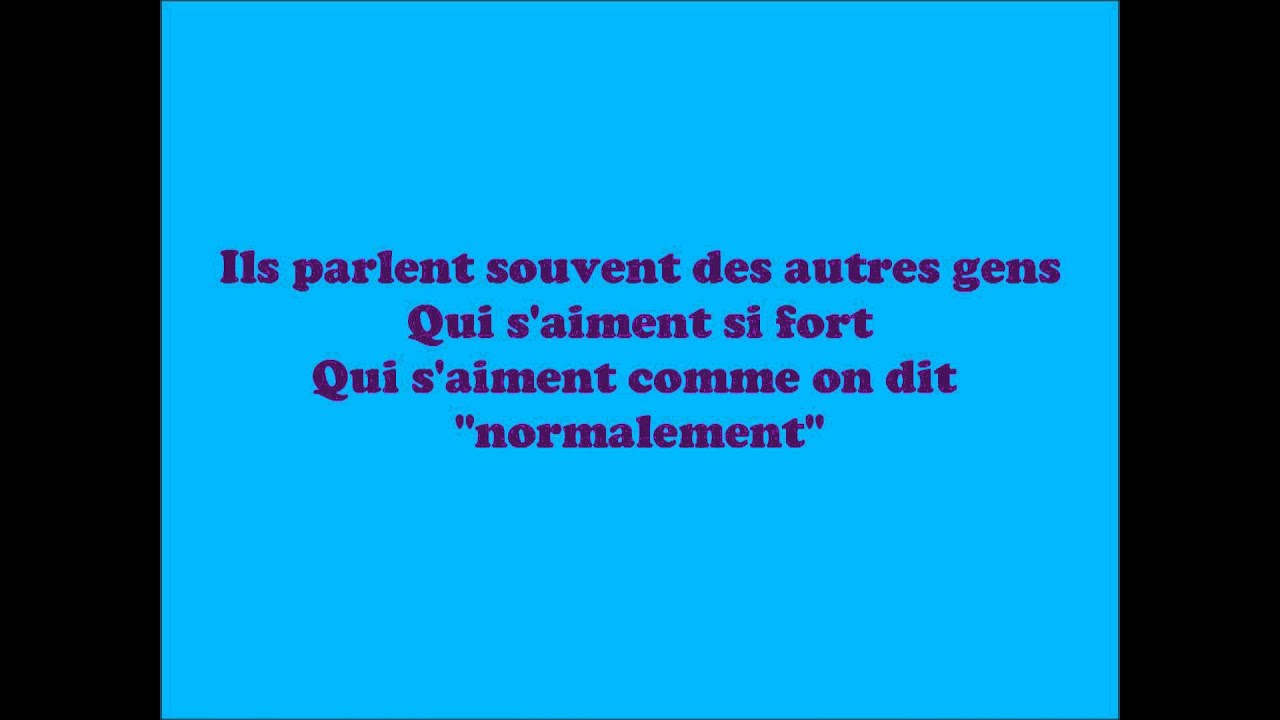 Lara Fabian - La diff&eacute;rence (Paroles)