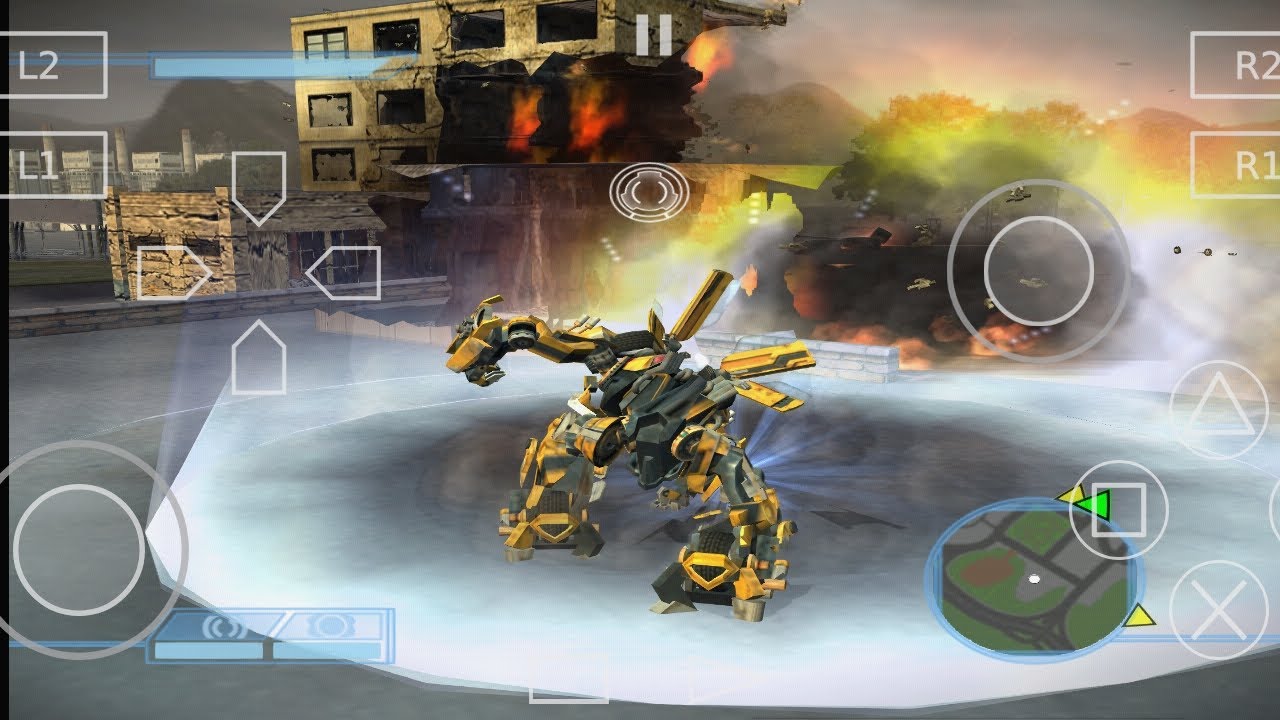 Transformers the game PS2 gameplay
