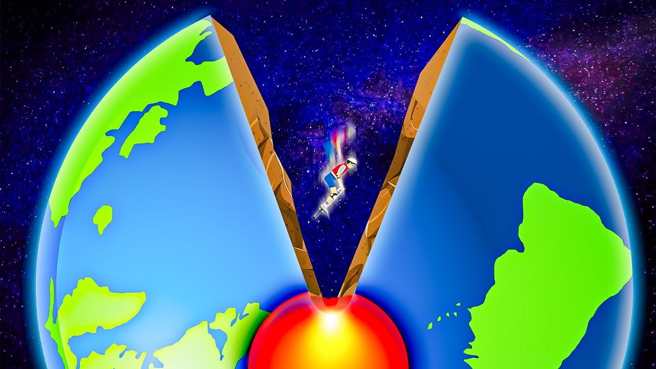 When you venture to the center of the earth