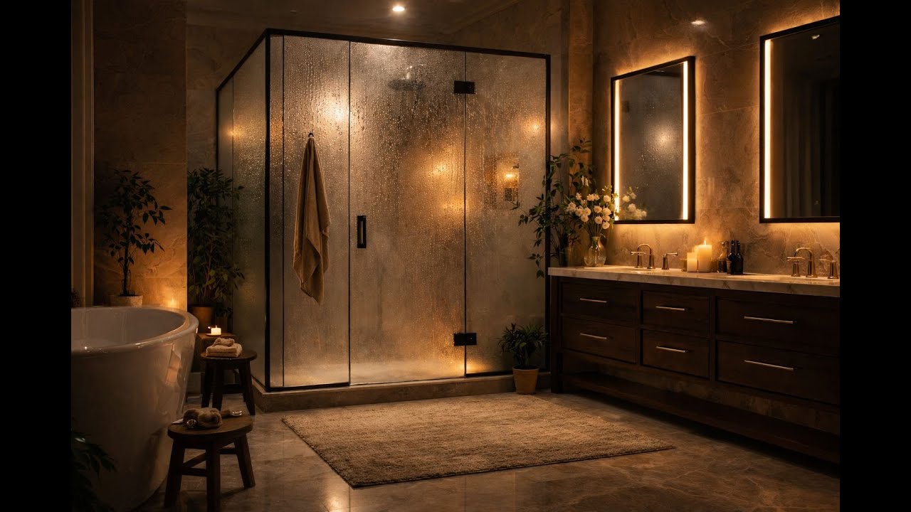 12 Hours of Shower Sounds | Sleep | Relax | Background Noise