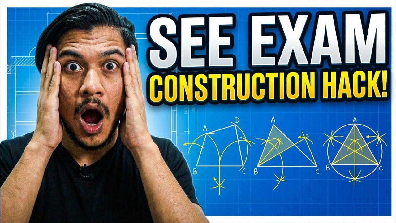 🔥 SEE 2068 Construction Question Again in Exam? 😱 | Class 10 Math Most Repeated Construction