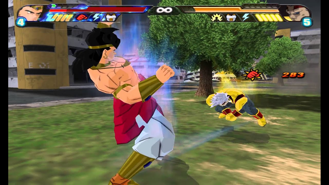 Broly vs Baby Vegeta