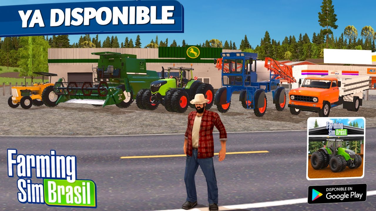 YA SALIO FARMING SIMULATOR BRASIL - MUESTRO TODO EL CONTENIDO INICIAL