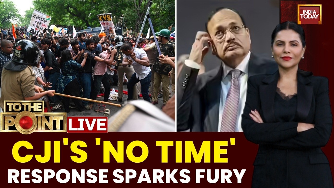 CJP Protest LIVE: CJI Surya Kant Refuses To Hear Plea On Police Brutality Against Student Protesters