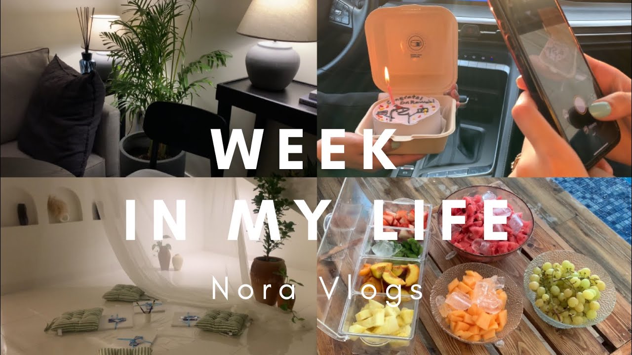 Week in my life ✨| اسبوع في حياتي | يومياتي بعد ما رجعت من السفر 🤩 | مشاركتي في فعالية الرسم الحر
