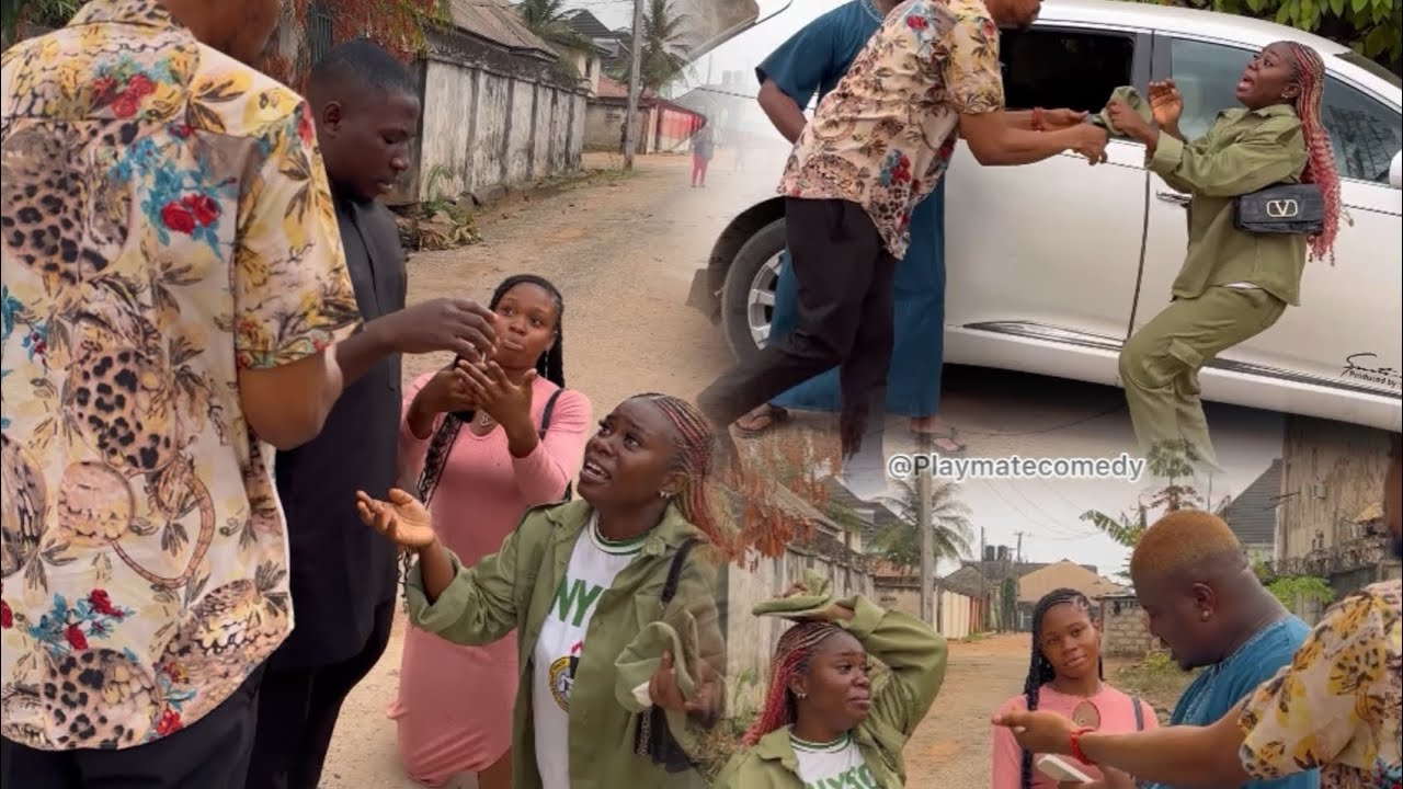 Lady return from Nysc to breakup with poor boyfriend who train her in school to marry a wealthy man
