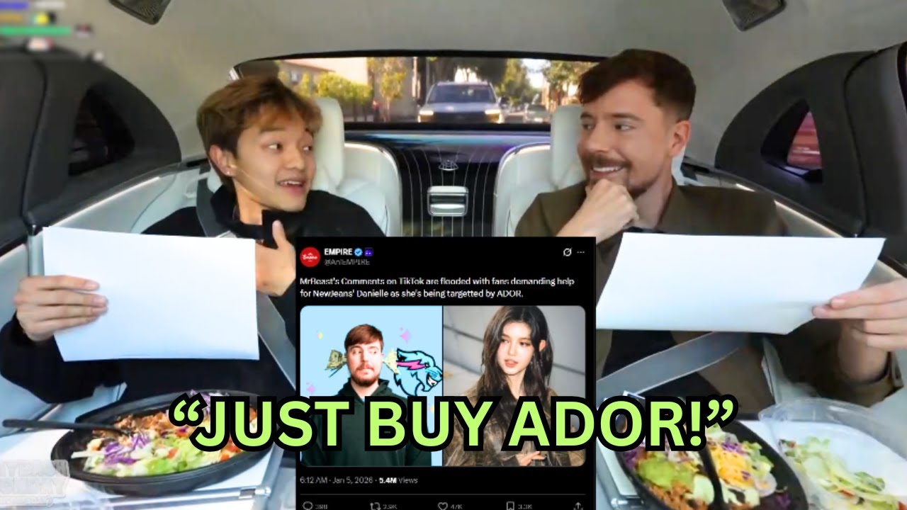 JasonTheWeen & MrBeast Discuss NewJeans Lawsuit..