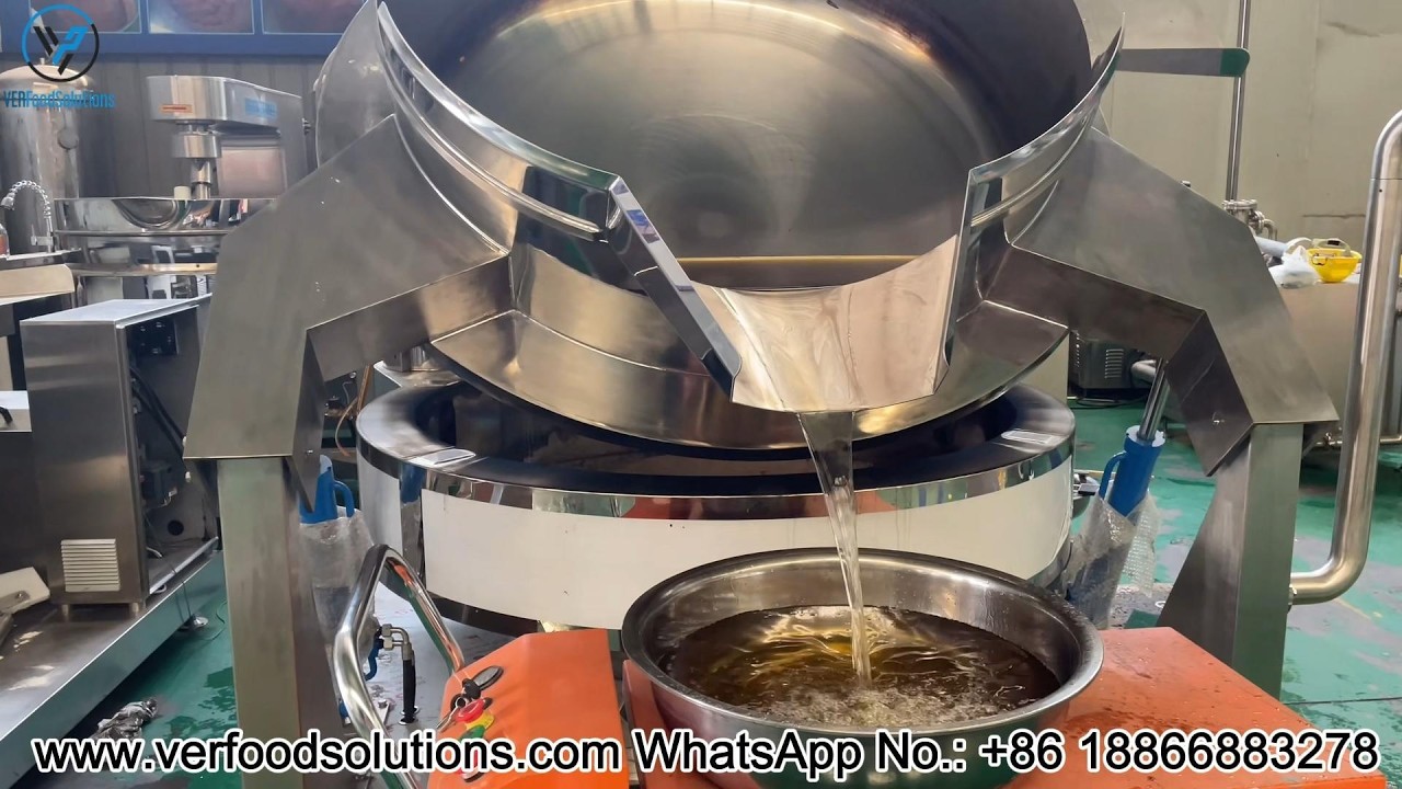 VERFOODSOLUTIONS How to Make Onion Soup with Planetary Cooking Mixer Machine